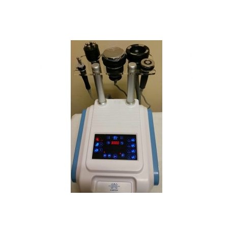 Cavitacion 5 en 1, cavitación Unoisetion + Vacuum multipolar RF 3D + Microcurrent Bio en Cuadrupolo y Bipolar